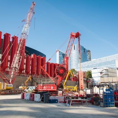 Octobre 2018 - Installation de chantier