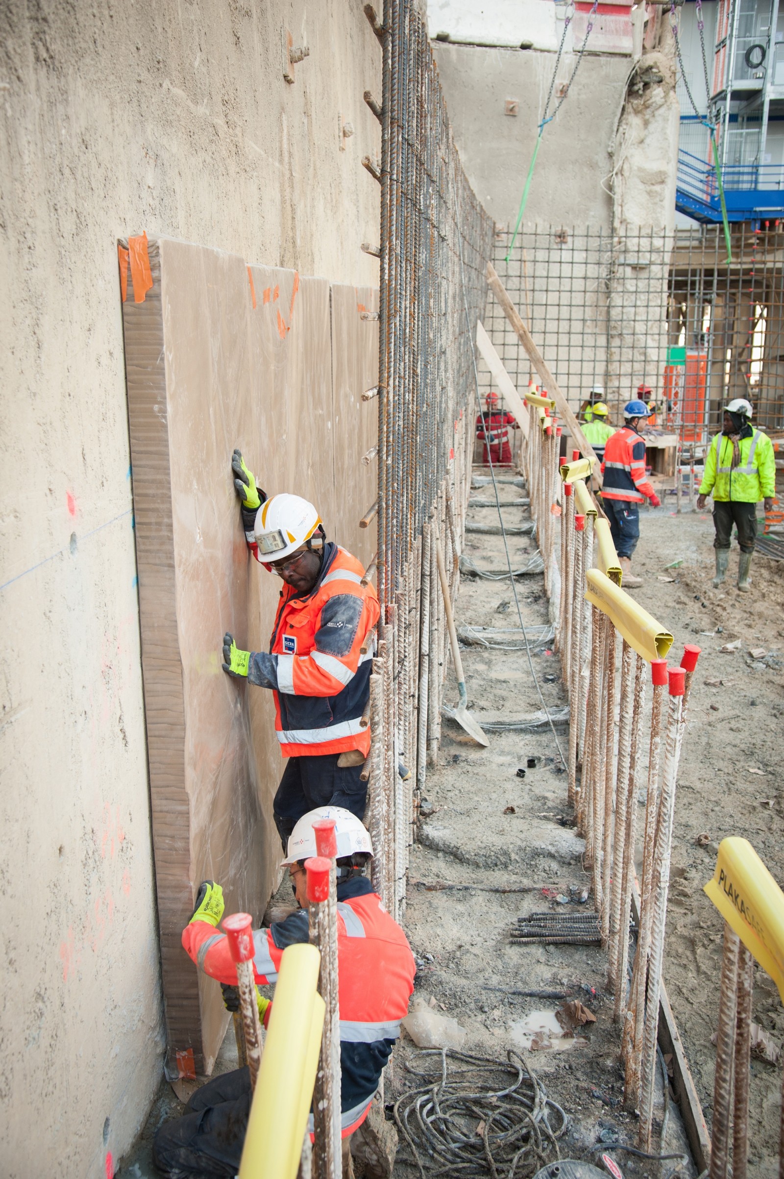 February 2019 - Start of the crowning beam