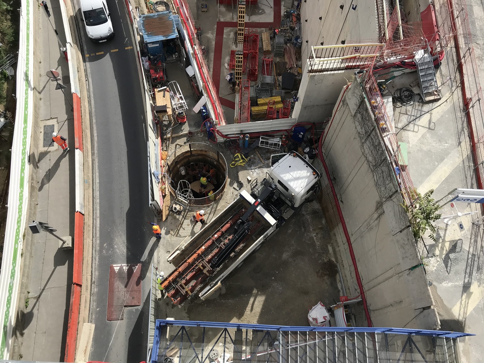 October 2019 - Construction of the Enertherm well by them