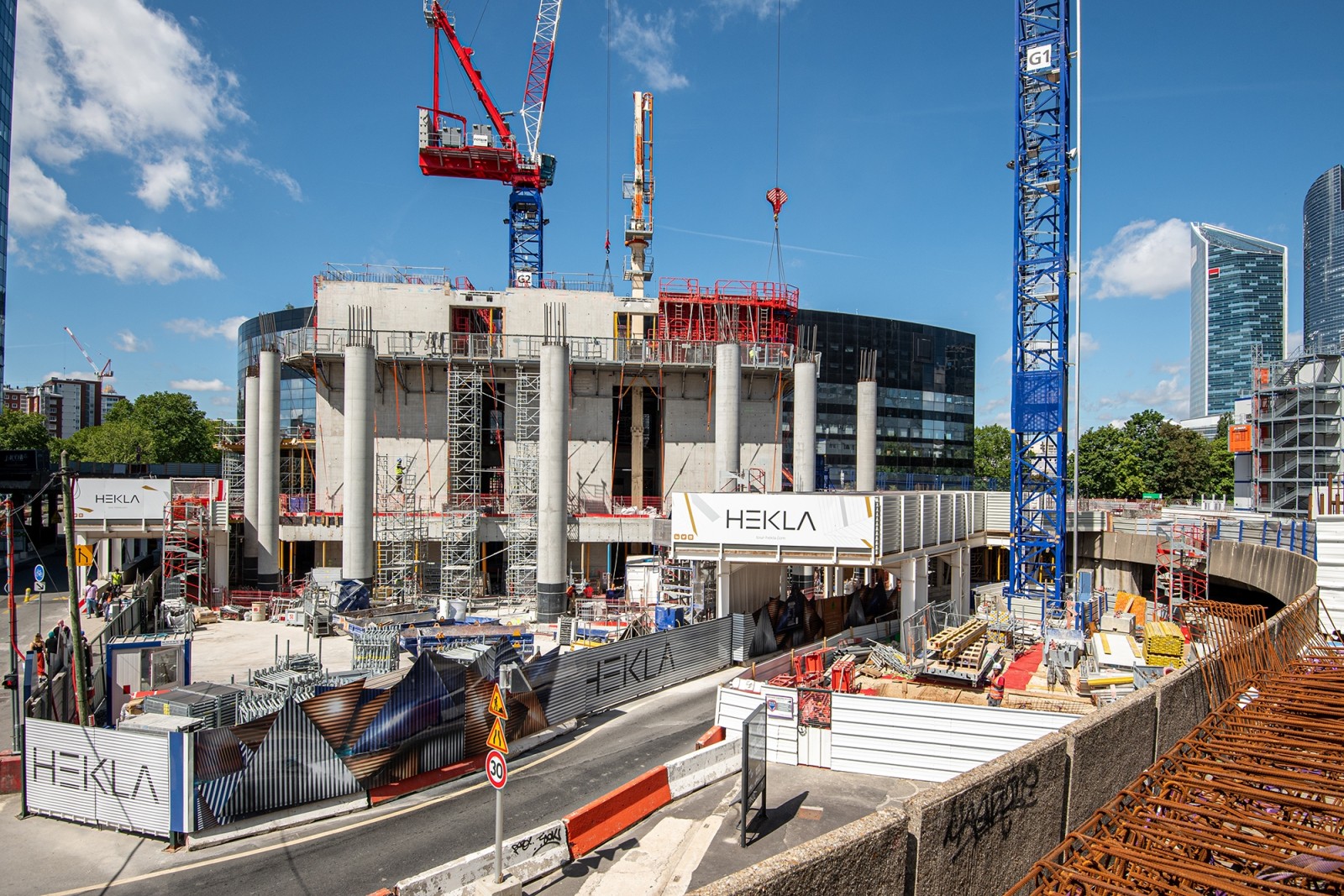 Juillet 2020 - Travaux de mediastructure - Futur Lobby