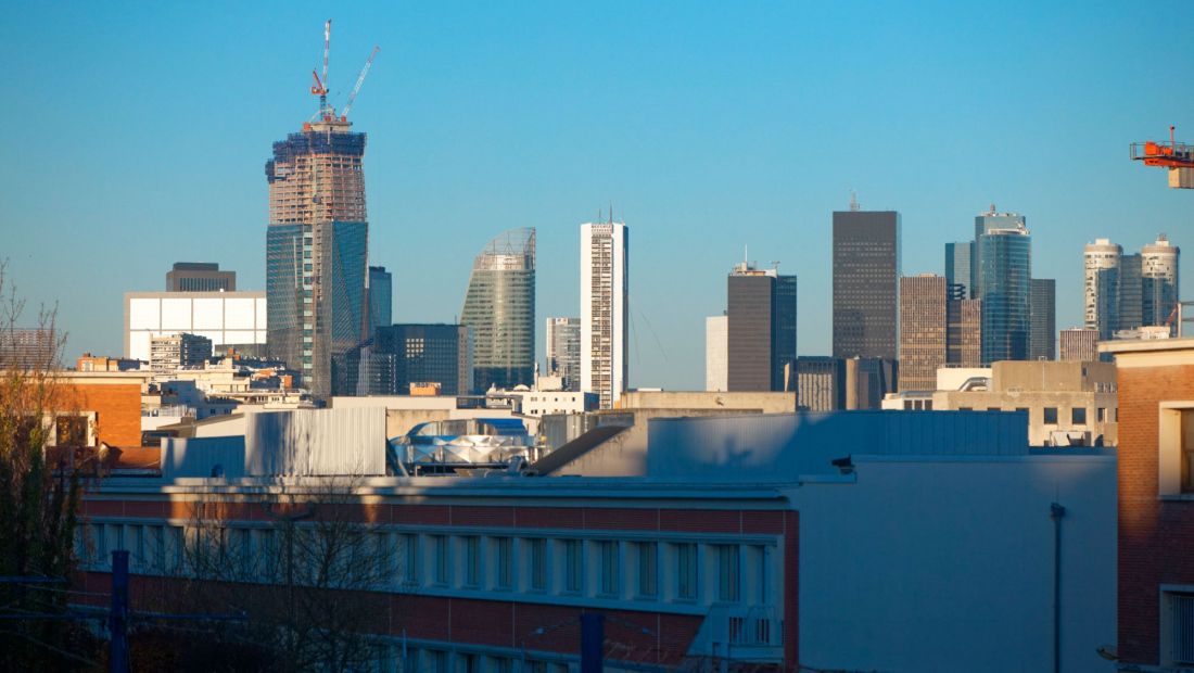 November 2021 – View from Les Coteaux Suresnes tramway