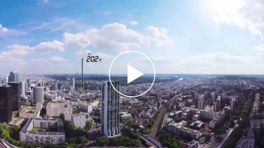 La Défense - 202m - Vidéo 360°