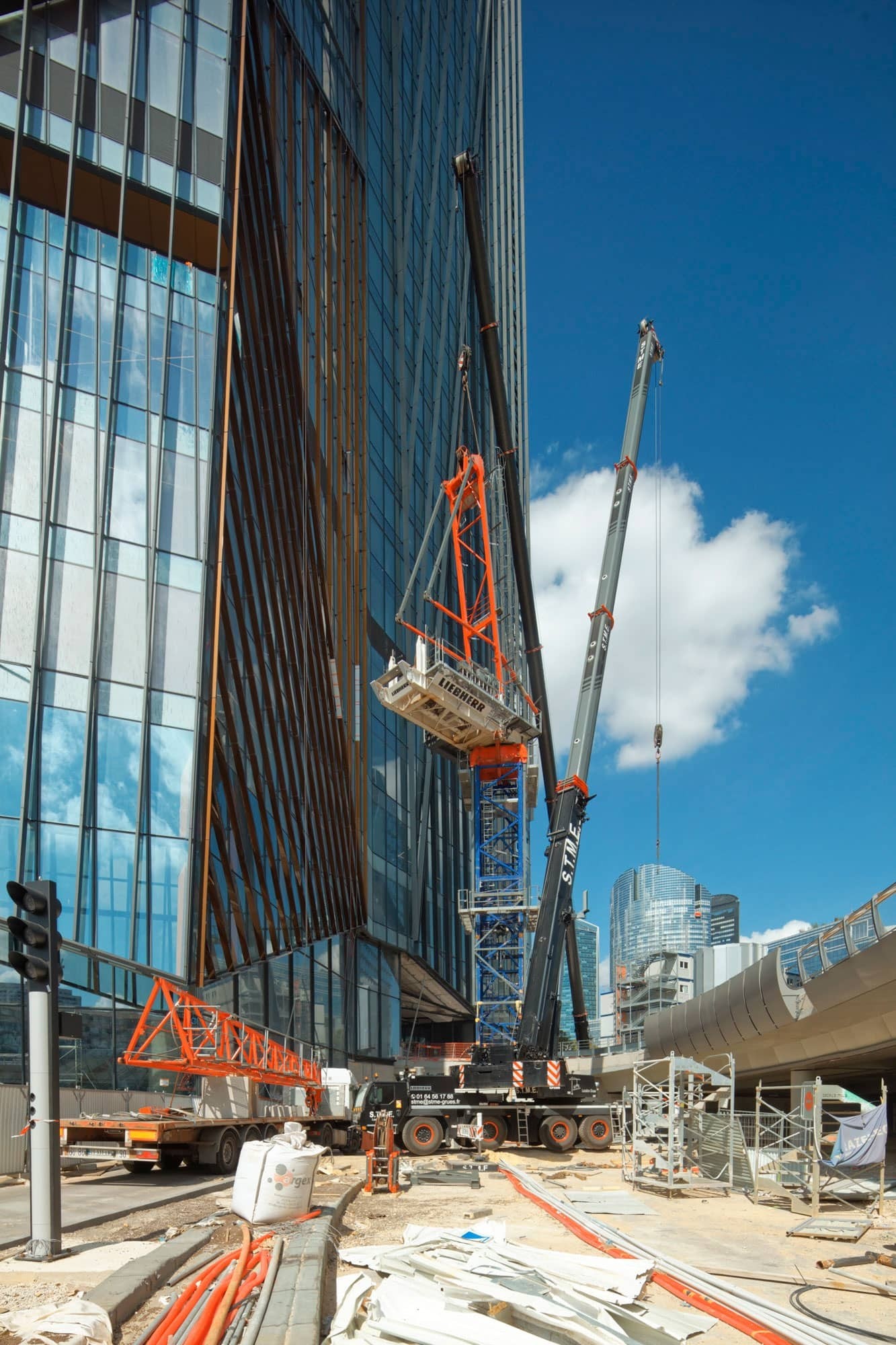 Juillet 2022 - Dépose de la grue