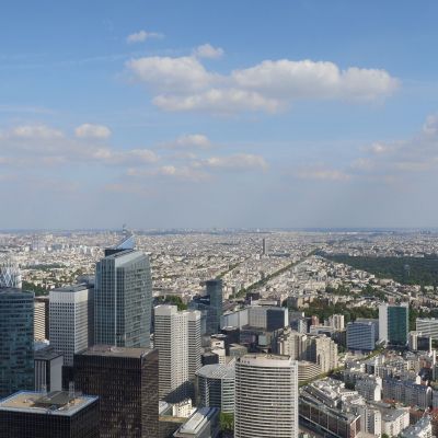 Rooftop view