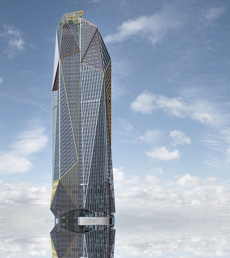 Tour Jean Nouvel La D fense Hekla Tower SNTLIG